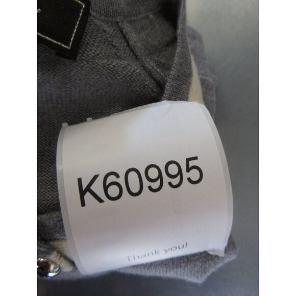 Coach Sweater Medium Merino Wool Cardigan Button Up Pockets Knit - Picture 10 of 10